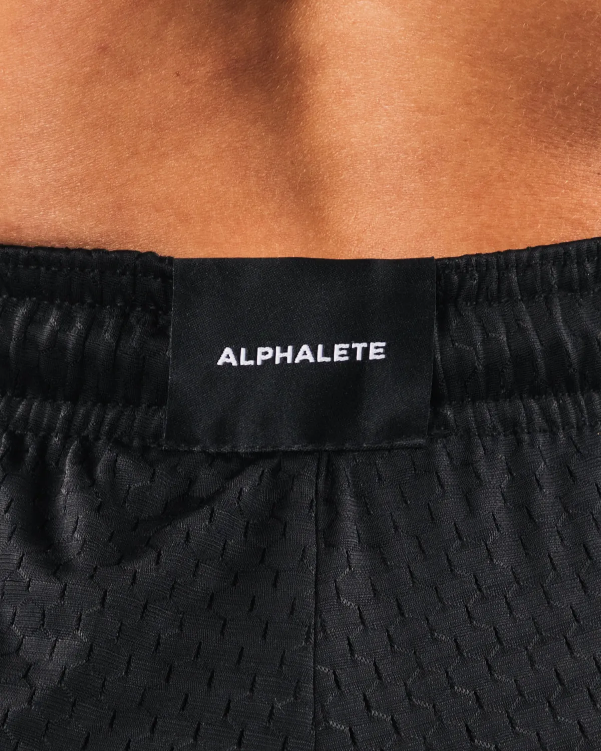 Signature Mesh Short 4" - Black