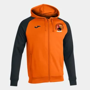 SPRATTON & PITSFORD JOMA ACADEMY IV FULL ZIP HOODIE ORANGE BLACK