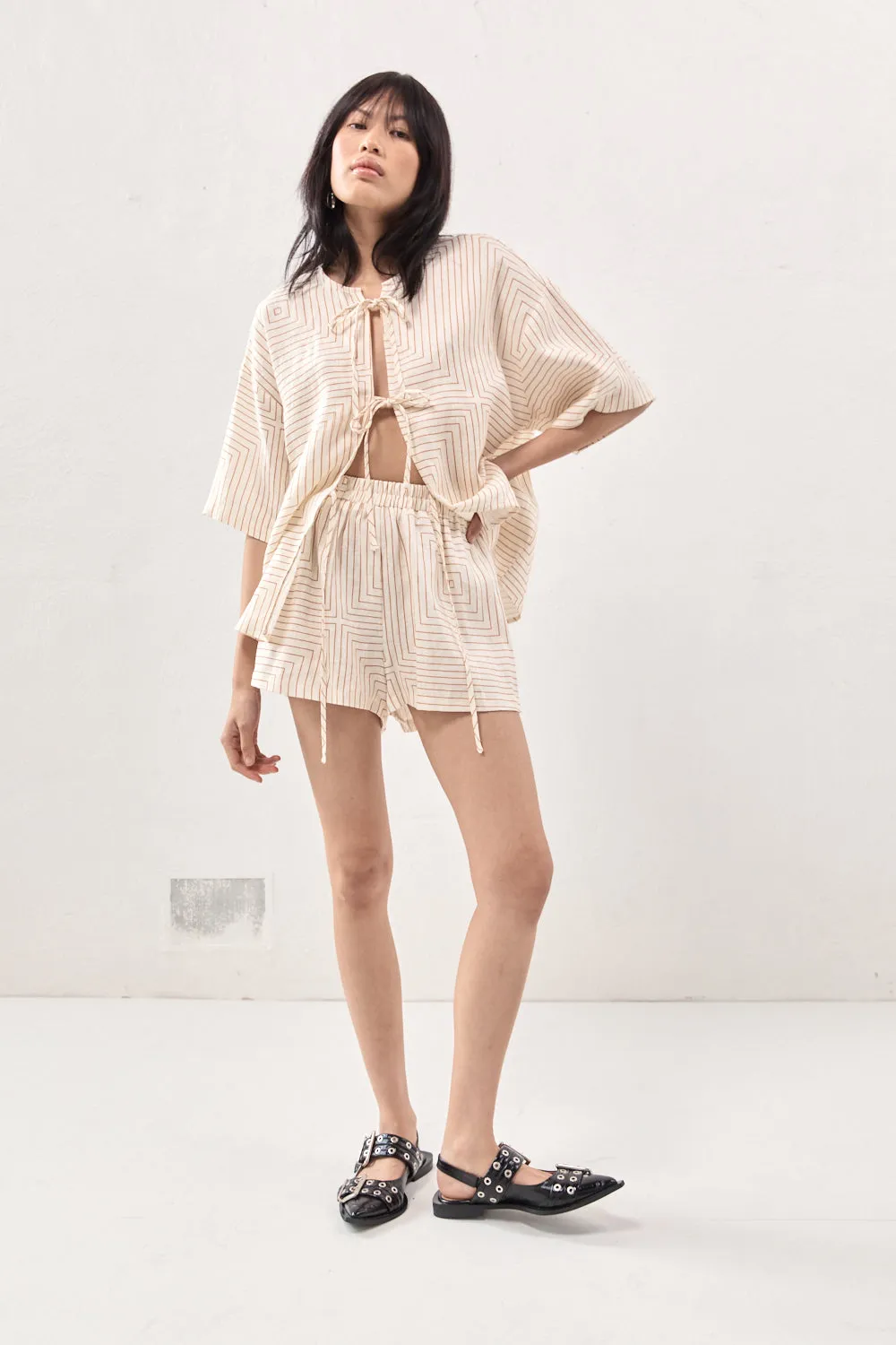 Sunny Linen Shorts Juno