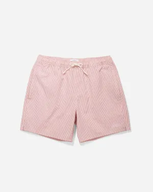 Timothy Seersucker Stripe Swim Short