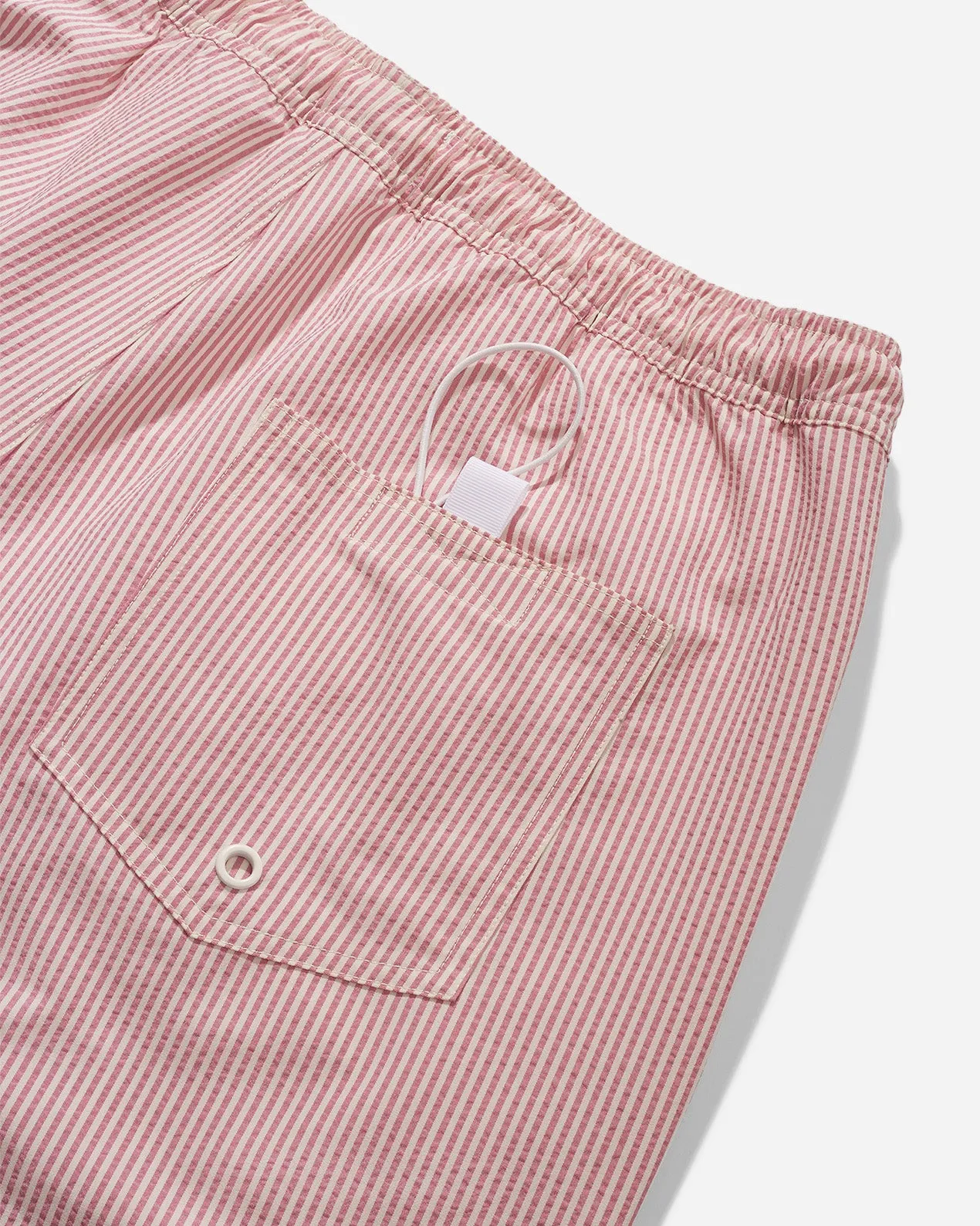 Timothy Seersucker Stripe Swim Short