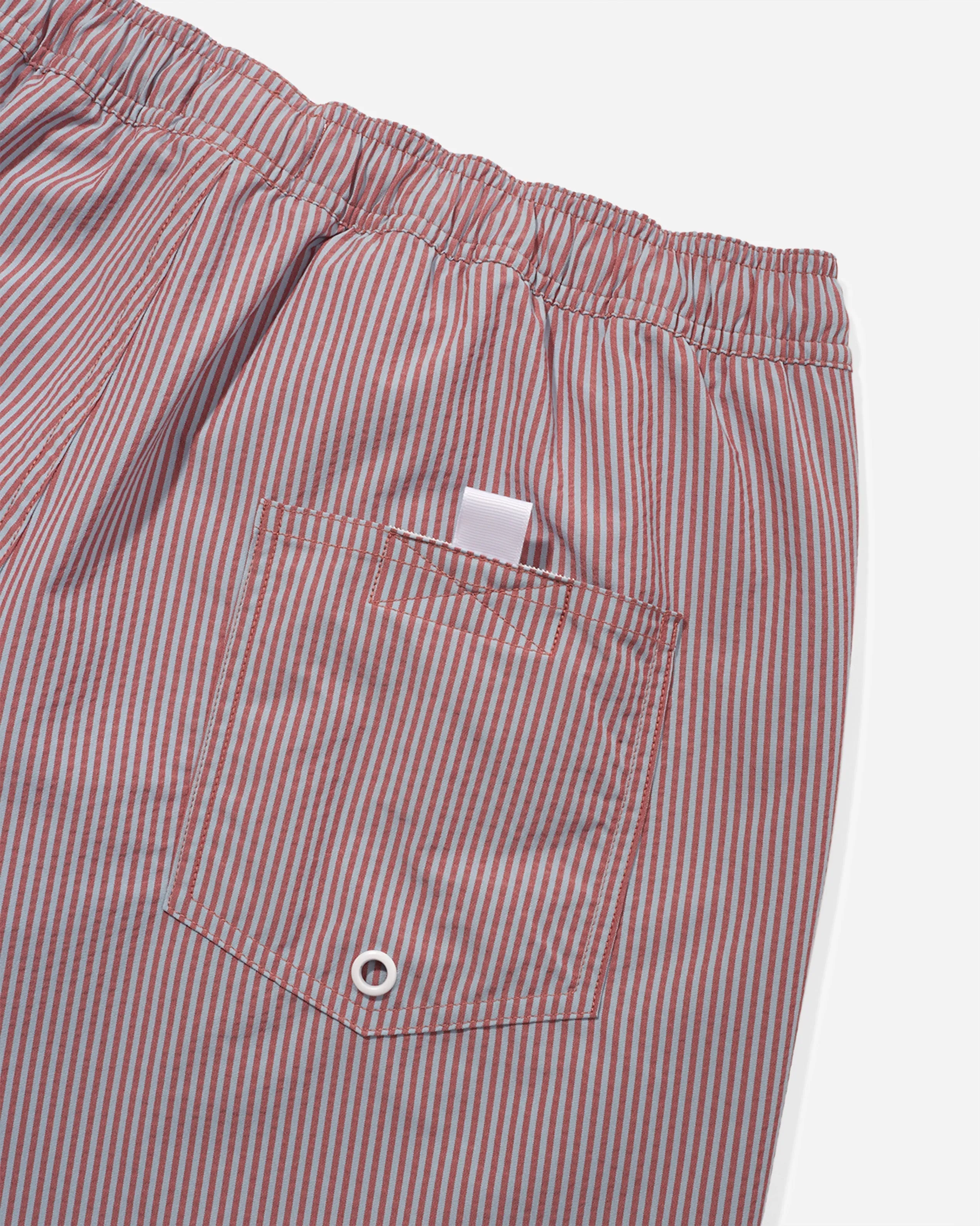 Timothy Seersucker Stripe Swim Short