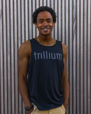 Trillium Logo Tank Black