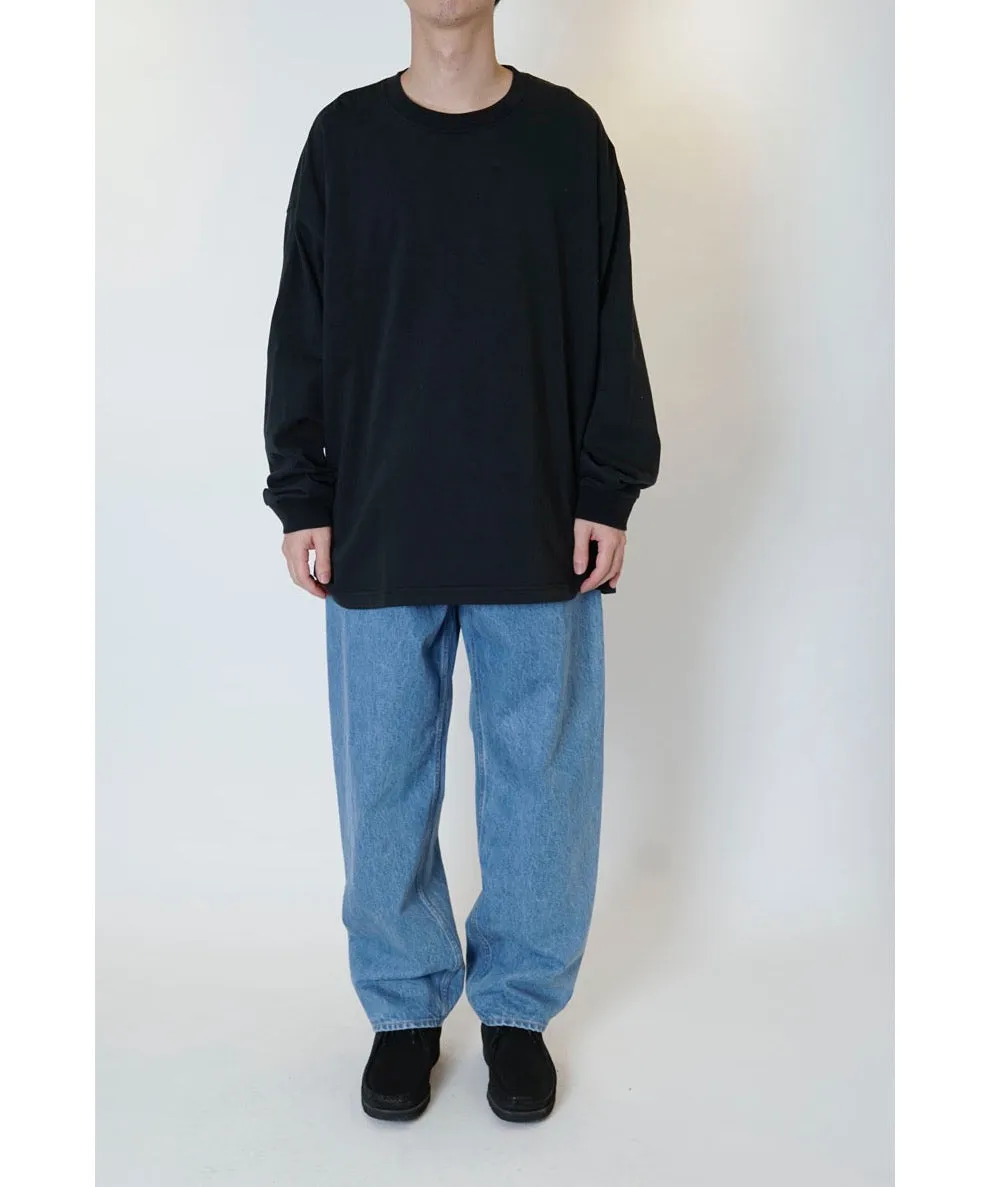 WIDE L/S TEE "BLACK"