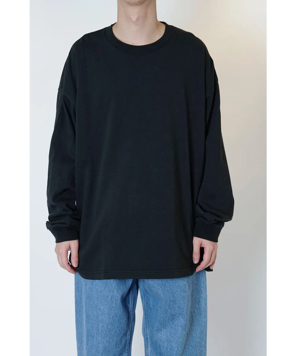 WIDE L/S TEE "BLACK"