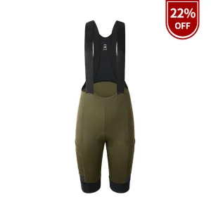 Women's Bib Shorts SI-1 Clear Dream-Olive Green